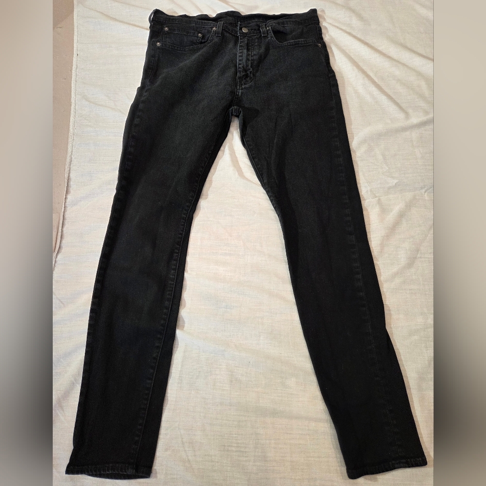 Levi's Men's Dark Charcoal Skinny Jeans